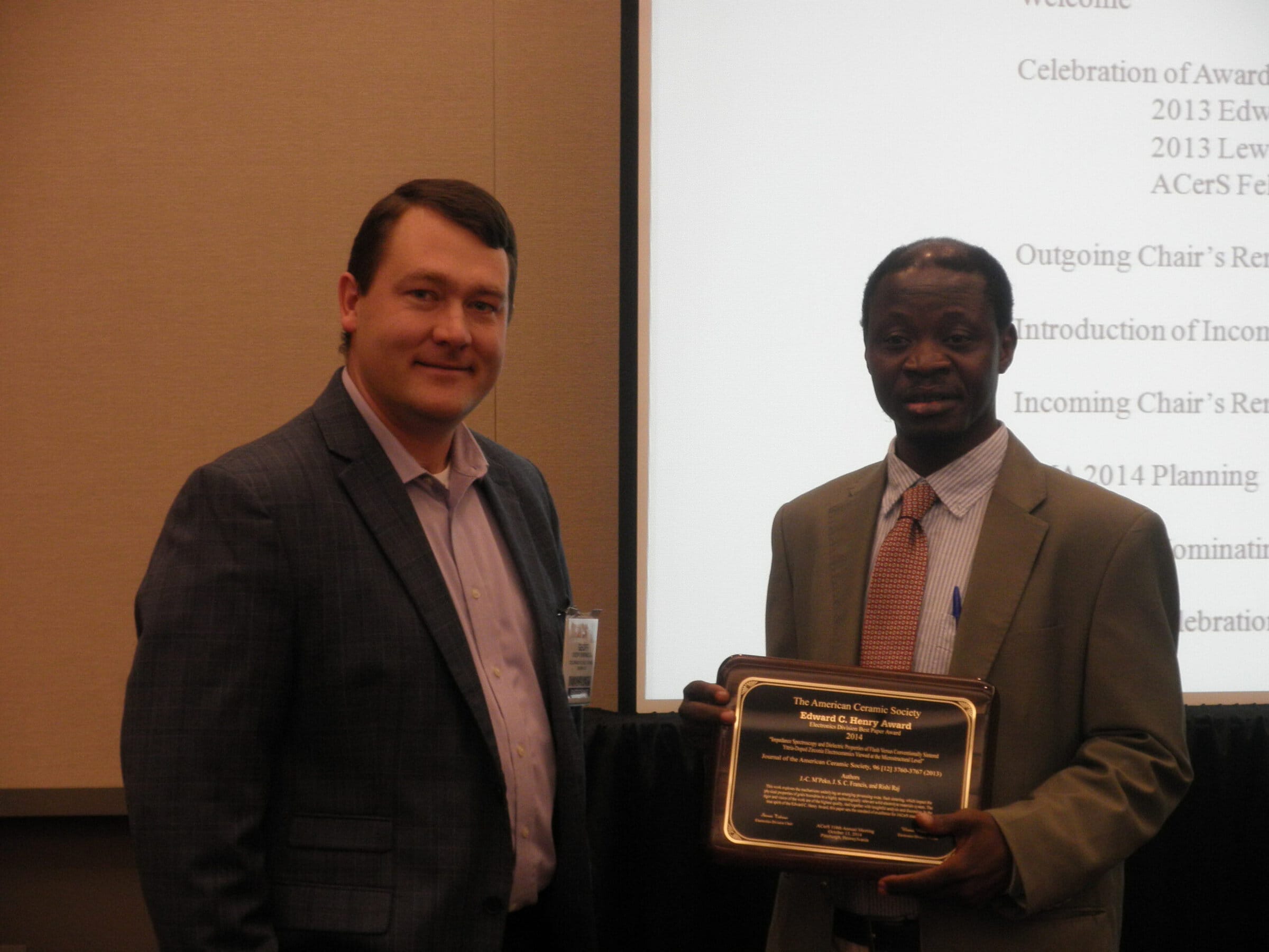 2014 Henry Award winner